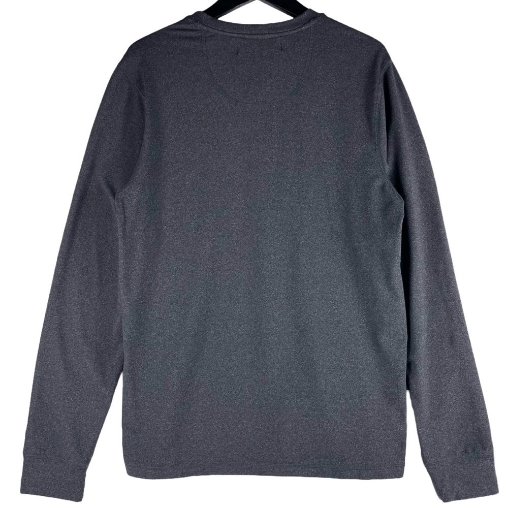 Joe’s Jeans Long Sleeve Henley T-Shirt , Dark Grey, Men’s Size Medium - Picture 2 of 6